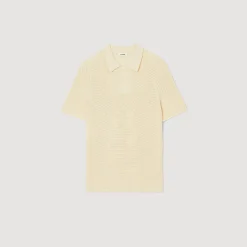 Sandro Paris Camisetas & Polos<Polo De Punto Calado