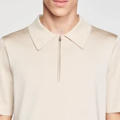 Sandro Paris Camisetas & Polos<Polo De Punto Con Cuello Con Cremallera