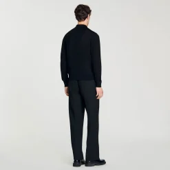 Sandro Paris Camisetas & Polos<Polo De Punto Fino