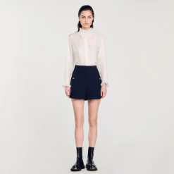 Sandro Paris Faldas & Shorts<Short Con Dobladillo