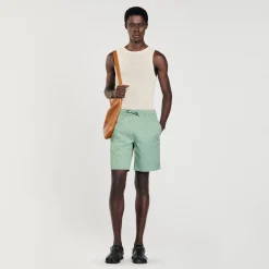 Sandro Paris Pantalones & Bermudas<Short De Algodon