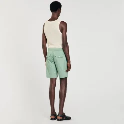 Sandro Paris Pantalones & Bermudas<Short De Algodon
