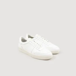 Sandro Paris Deportivas<Sneakers Piel De Curtiduria Certificada