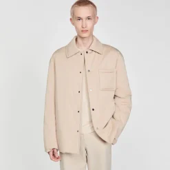 Sandro Paris Camisas<Sobrecamisa Acolchada