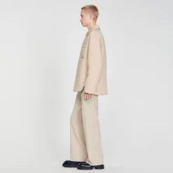 Sandro Paris Camisas<Sobrecamisa Acolchada