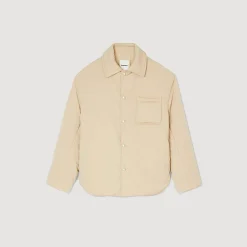 Sandro Paris Camisas<Sobrecamisa Acolchada