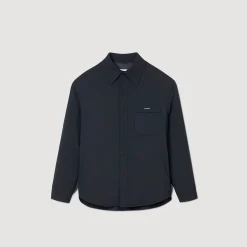 Sandro Paris Camisas<Sobrecamisa Acolchada Sobredimensionada