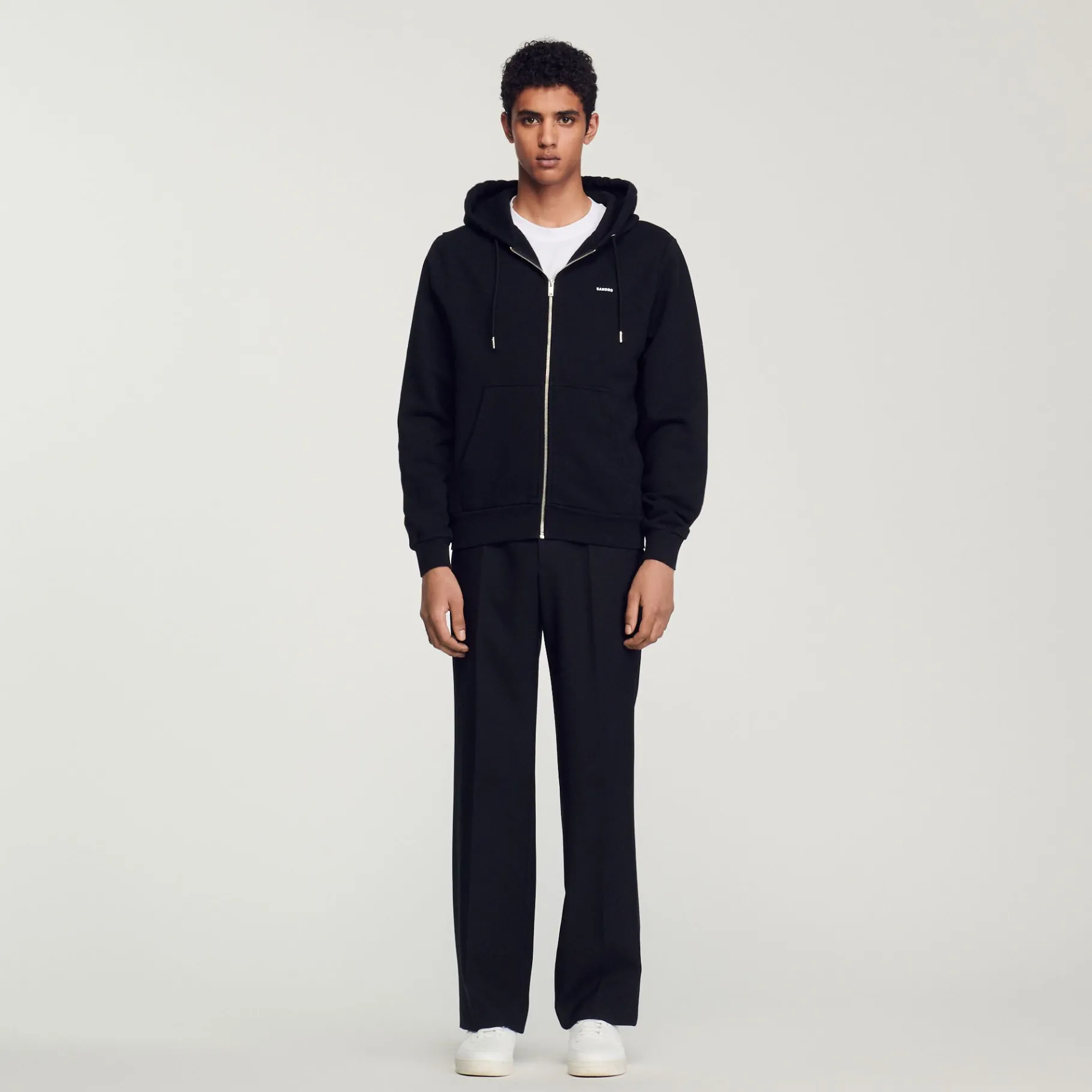 Sandro Paris Sudaderas & Jogging<Sudadera Con Capucha De Muleton