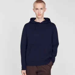 Sandro Paris Sudaderas & Jogging<Sudadera Con Capucha De Punto