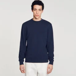 Sandro Paris Sudaderas & Jogging<Sudadera De Algodon Con Flor