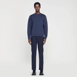 Sandro Paris Sudaderas & Jogging<Sudadera De Muleton Con Bordado