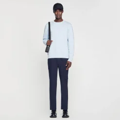 Sandro Paris Sudaderas & Jogging<Sudadera De Muleton Con Bordado