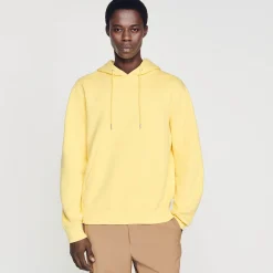 Sandro Paris Sudaderas & Jogging<Sudadera Hombre Bordado Algodon Organico