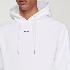 Sandro Paris Sudaderas & Jogging<Sudadera Hombre Bordado Algodon Organico