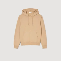 Sandro Paris Sudaderas & Jogging<Sudadera Hombre Bordado Algodon Organico