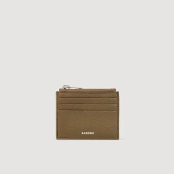 Sandro Paris Tarjeteros & Carteras<Tarjetero De Piel