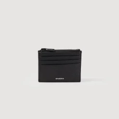 Sandro Paris Tarjeteros & Carteras<Tarjetero De Piel