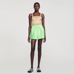 Sandro Paris Jerseys & Cárdigans<Top Con Strass