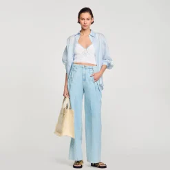 Sandro Paris Jerseys & Cárdigans<Top De Ganchillo