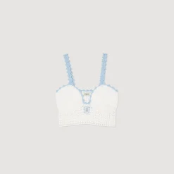 Sandro Paris Jerseys & Cárdigans<Top De Ganchillo