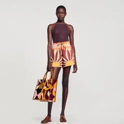 Sandro Paris Jerseys & Cárdigans<Top De Punto Con Pedreria