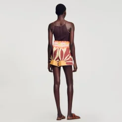 Sandro Paris Jerseys & Cárdigans<Top De Punto Con Pedreria