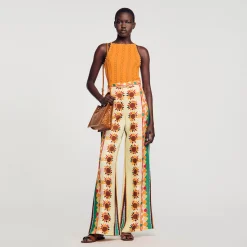 Sandro Paris Jerseys & Cárdigans<Top De Punto Con Pedreria