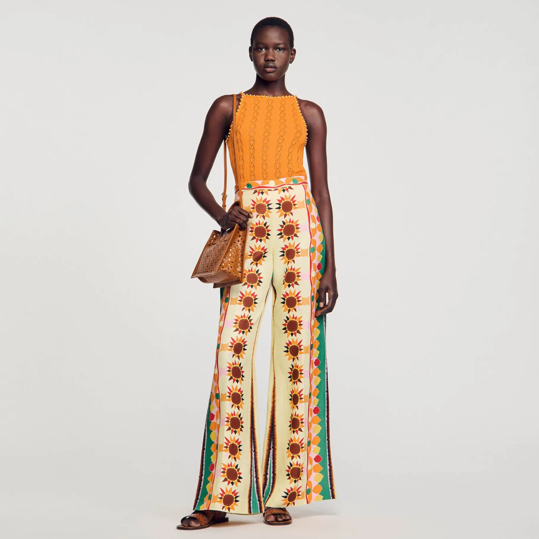 Sandro Paris Jerseys & Cárdigans<Top De Punto Con Pedreria