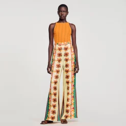 Sandro Paris Jerseys & Cárdigans<Top De Punto Con Pedreria