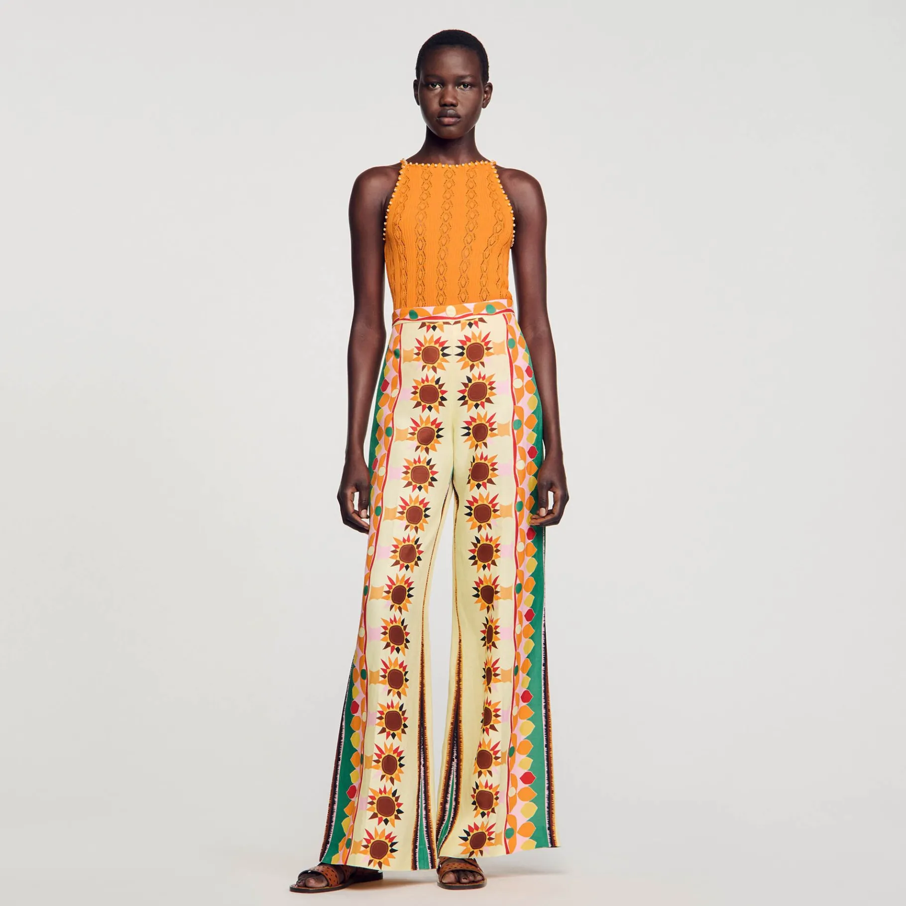 Sandro Paris Jerseys & Cárdigans<Top De Punto Con Pedreria