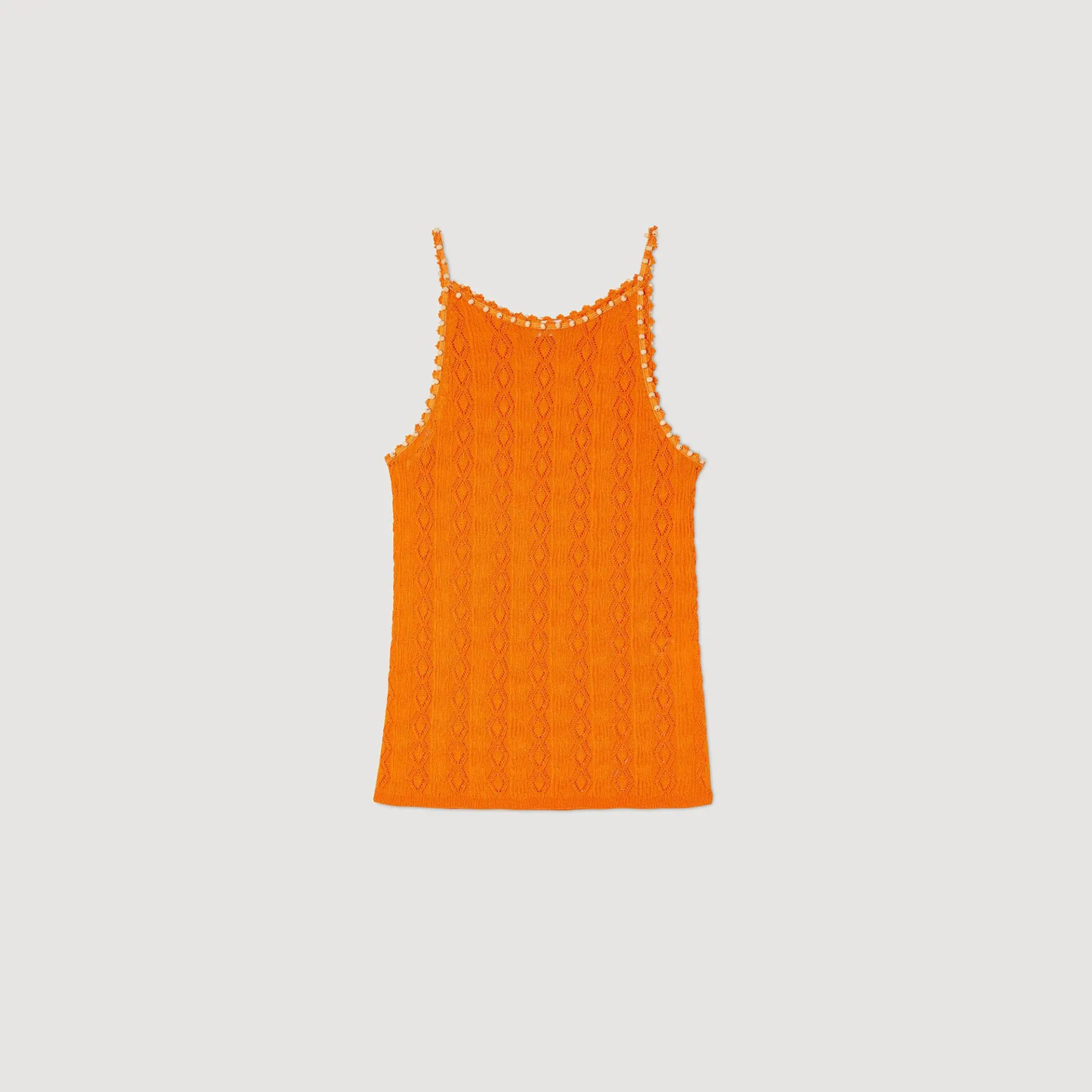 Sandro Paris Jerseys & Cárdigans<Top De Punto Con Pedreria