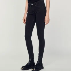 Sandro Paris Vaqueros<Vaquero De Corte Ajustado, Talle Normal