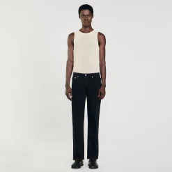 Sandro Paris Vaqueros<Vaquero De Corte Recto