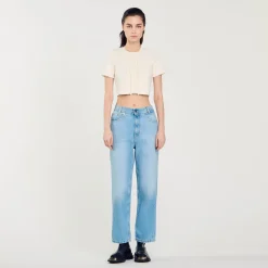 Sandro Paris Vaqueros<Vaquero Recto De Talle Bajo