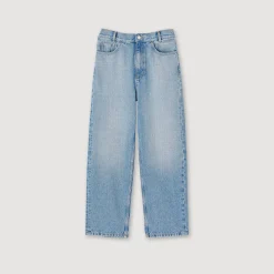 Sandro Paris Vaqueros<Vaquero Recto De Talle Bajo