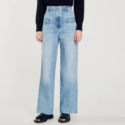 Sandro Paris Vaqueros<Vaqueros Anchos