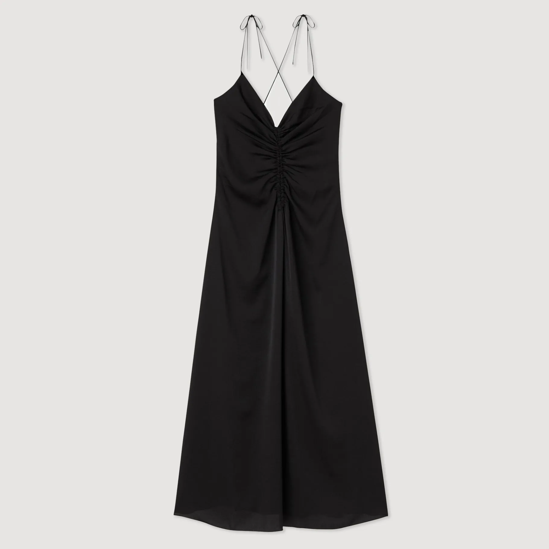 Sandro Paris Vestidos<Vestido De Tirante Fino