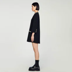 Sandro Paris Vestidos<Vestido De Tweed